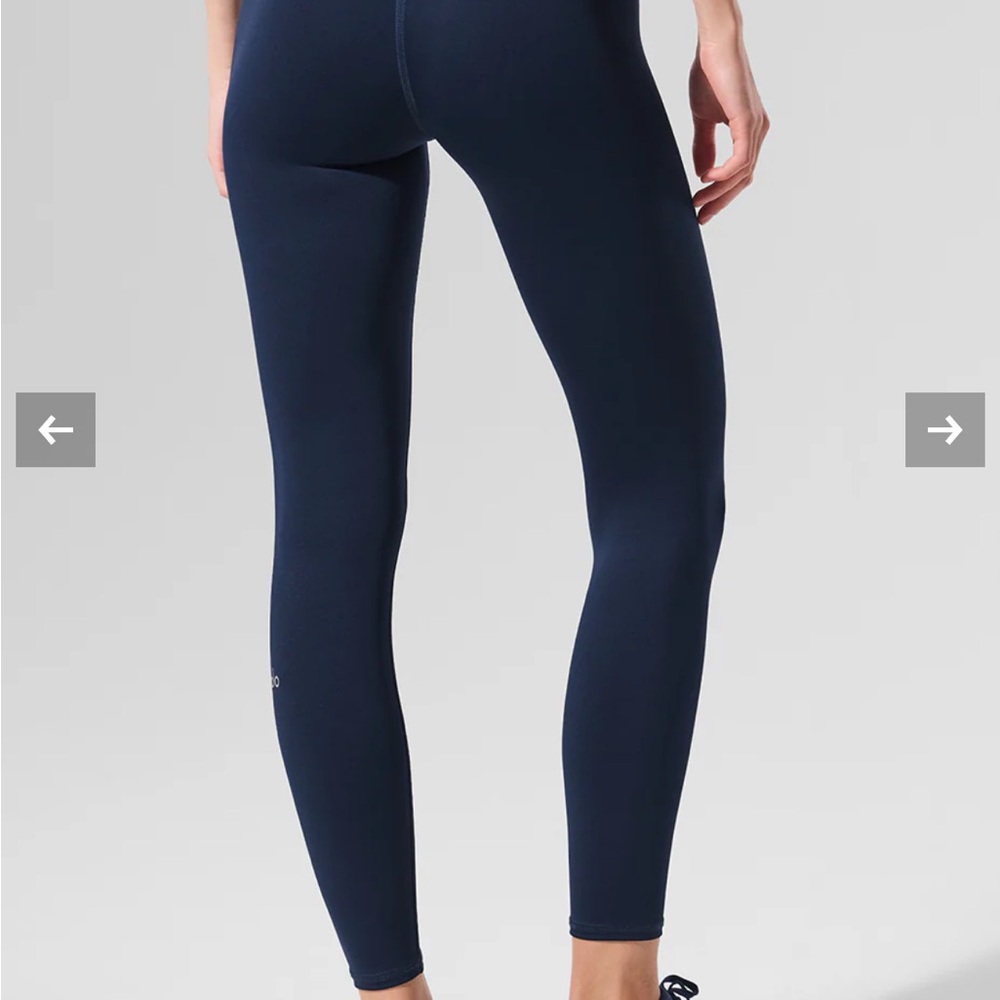 Alo XS Red 7/8 High-Waist Airlift Legging - Picture 5 of 5